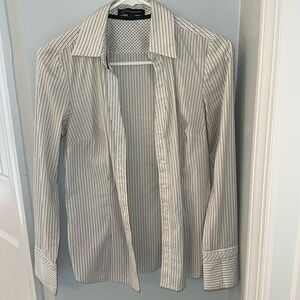 Express Button Down pinstripe Shirt